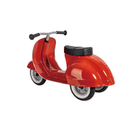 Ambosstoys Primo Classic Red Ride-On (Leather Seat)