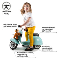 Ambosstoys Primo Classic Mint Ride-On (Leather Seat)