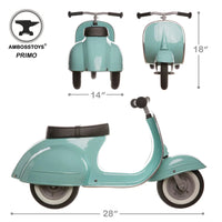 Ambosstoys Primo Classic Mint Ride-On (Leather Seat)