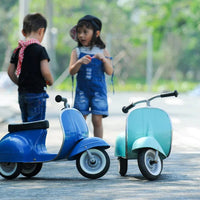 Ambosstoys Primo Classic Mint Ride-On (Leather Seat)