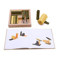 Kapla Book and Colours - Yellow/Green