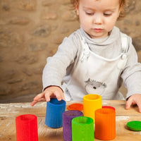 Grapat 6 Colour Cups With Cover