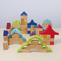 Grimm's Building Set Arcs in Squares