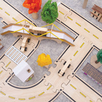 Guidecraft Double-sided Roadway System - 42 pc. set