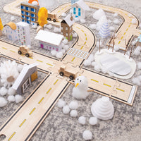 Guidecraft Double-sided Roadway System - 42 pc. set