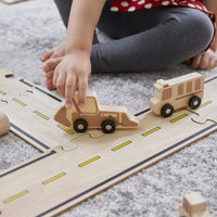 Guidecraft Double-sided Roadway System - 42 pc. set