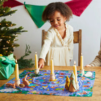 Sarah's Silks Advent Playsilk Illustrated By Phoebe Wahl- Mini