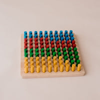 QToys Wooden Peg Board