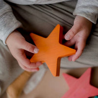 QToys Wooden Stars Set of 10