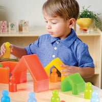 Guidecraft Discovery Stackers - Rainbow House