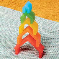 Guidecraft Discovery Stackers - Rainbow House