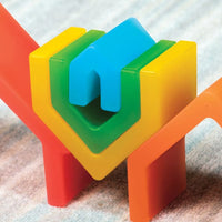 Guidecraft Discovery Stackers - Rainbow House