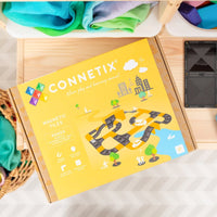 Connetix Tiles Roads Ramps and Intersections Pack 16 Piece