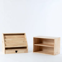 My Duckling Solid Wood 2in1 Display Bookcase (Bear)