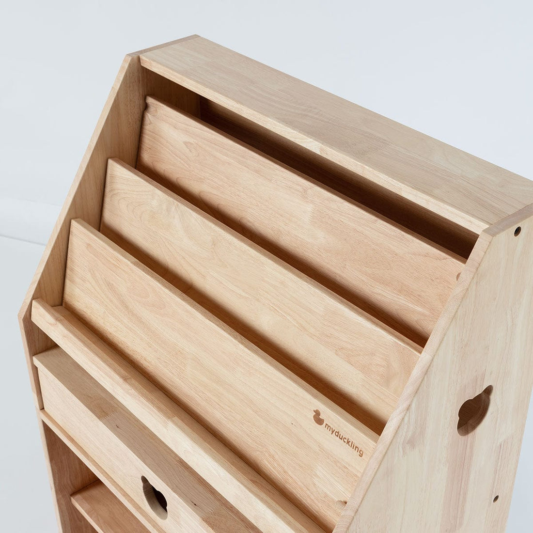 My Duckling Solid Wood 2in1 Display Bookcase (Bear)