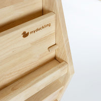 My Duckling Solid Wood 2in1 Display Bookcase (Bear)