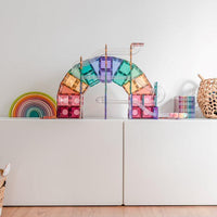 Connetix Tiles 106 Piece Pastel Ball Run Pack