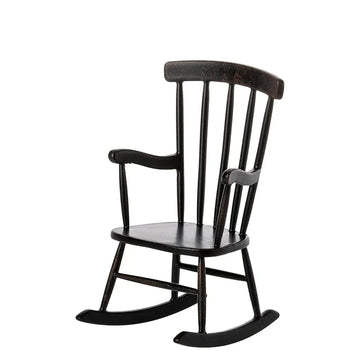 Maileg Rocking Chair Mouse Anthracite
