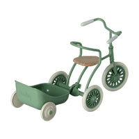Maileg Tricycle Trailer Mouse Green