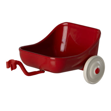 Maileg Tricycle Trailer Mouse Red