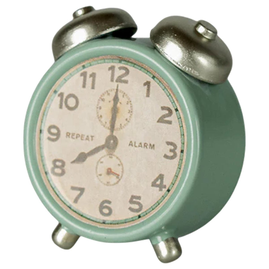 Maileg Alarm Clock Mouse Mint