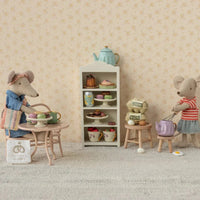 Maileg Cafe Set Mouse Big pale pink