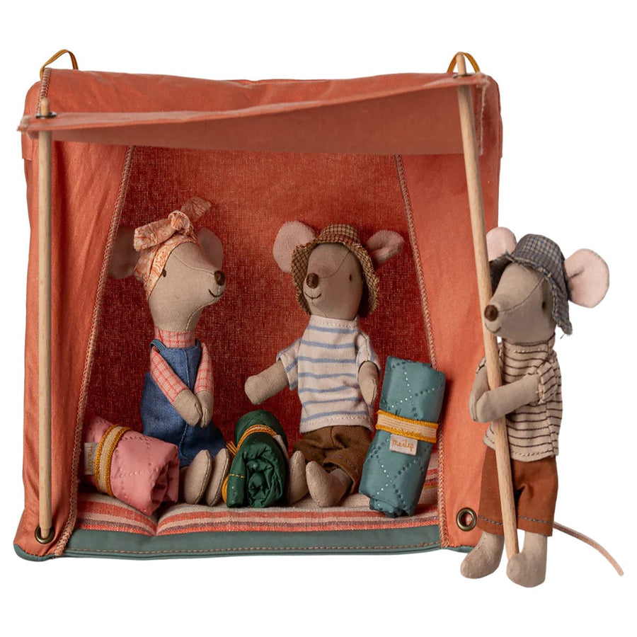 Maileg Happy Camper Tent Mouse 2025