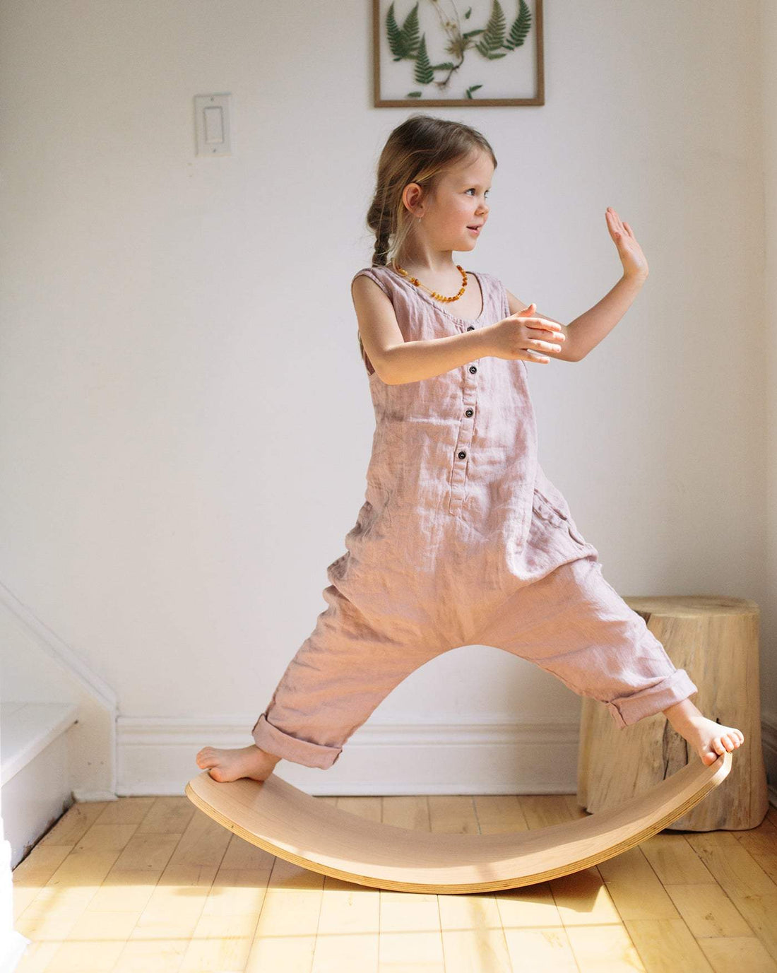 Kinderfeets Kinderboard Balance Board Natural