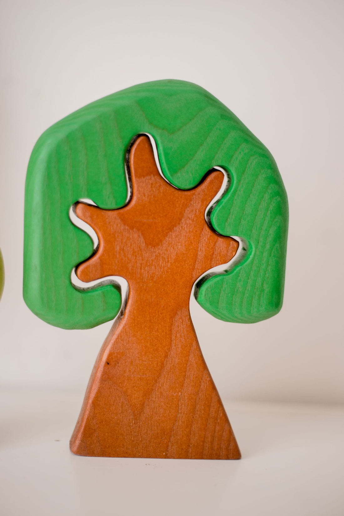 QToys Coloured Wooden Trees