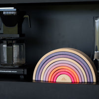 Grimm's Rainbow Neon Pink 10 Piece