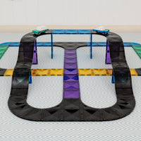 Connetix Tiles Roads Ramps and Intersections Pack 16 Piece