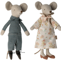 Maileg Grandma And Grandpa Mice in Box