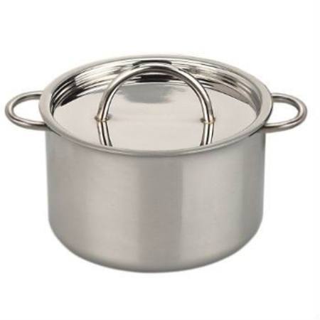 Gluckskafer Stainless Steel Play Pot with Stainless Steel Lid 12cm