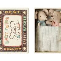 Maileg Twins Baby Mice in Matchbox 2025