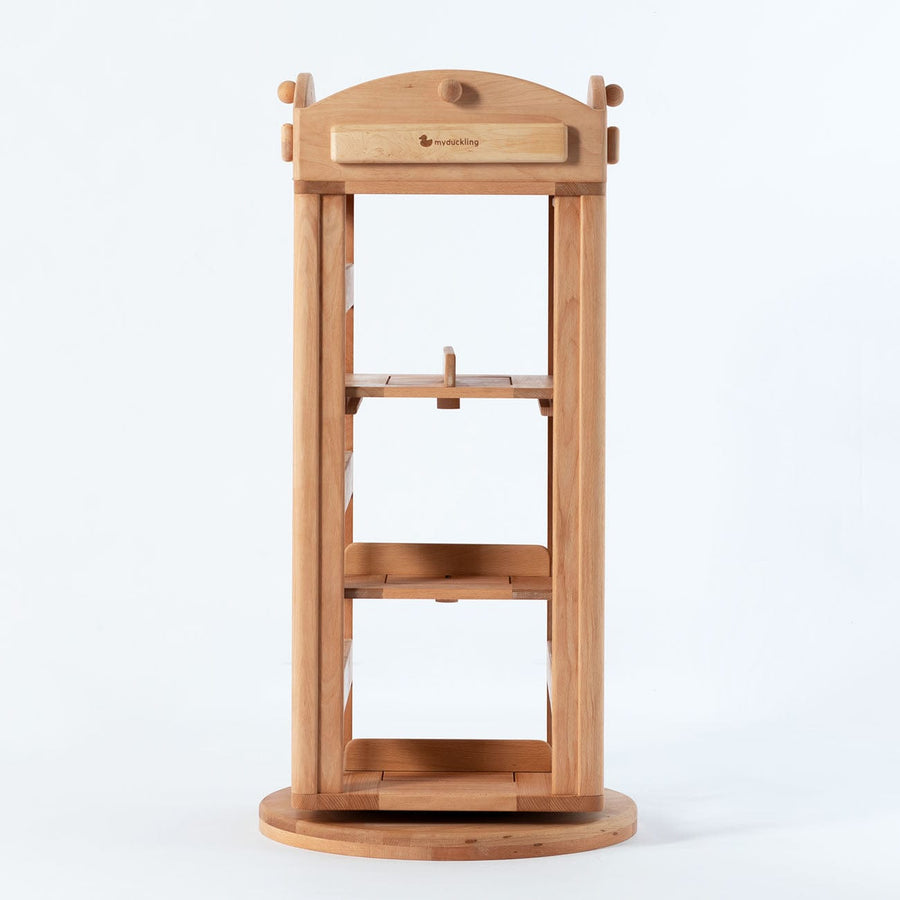 My Duckling Rotating Solid Wood Bookcase - London