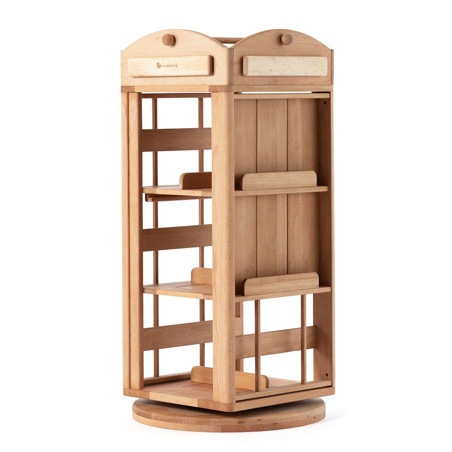 My Duckling Rotating Solid Wood Bookcase - London