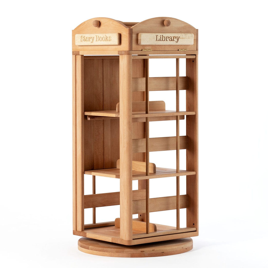 My Duckling Rotating Solid Wood Bookcase - London