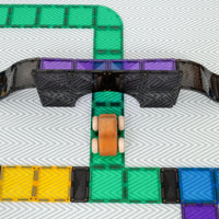 Connetix Tiles Roads Ramps and Intersections Pack 16 Piece