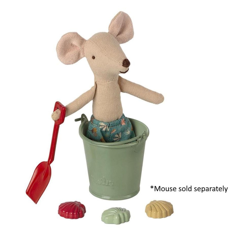 Maileg Beach Set Shovel Bucket & Shells