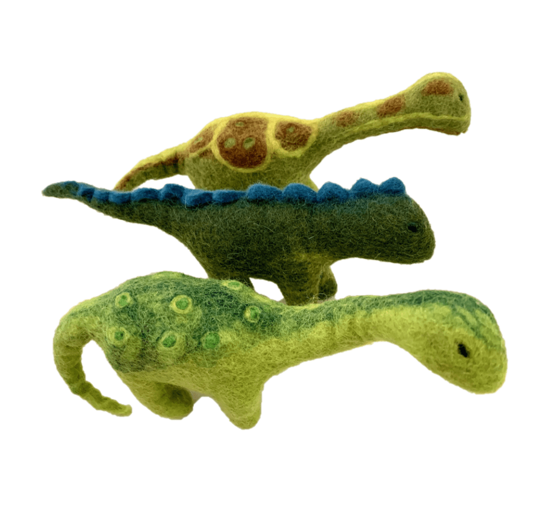 Papoose Toys - Medium PRD Dinosaurs (3 Piece Set)
