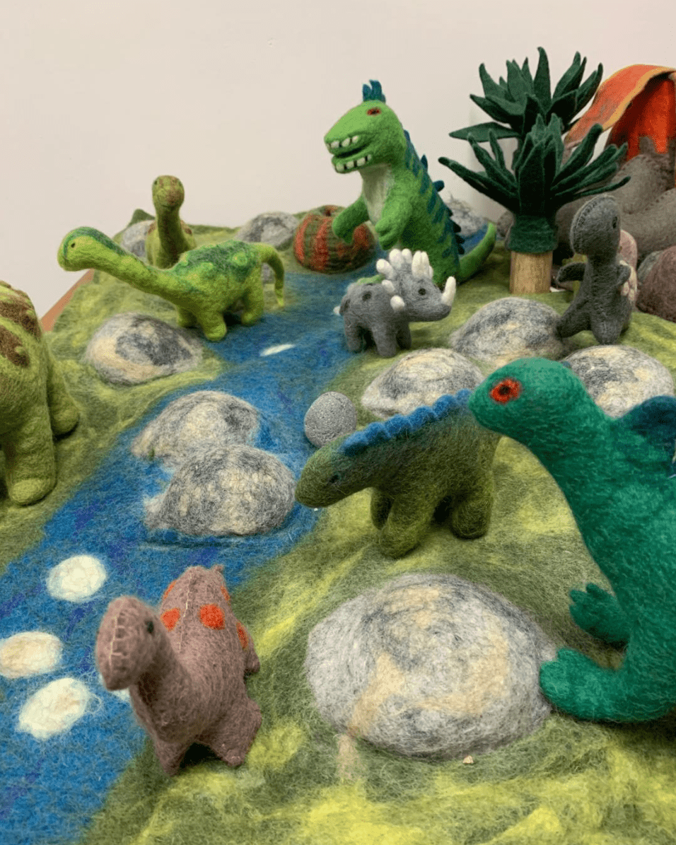 Papoose Toys - Medium PRD Dinosaurs (3 Piece Set)