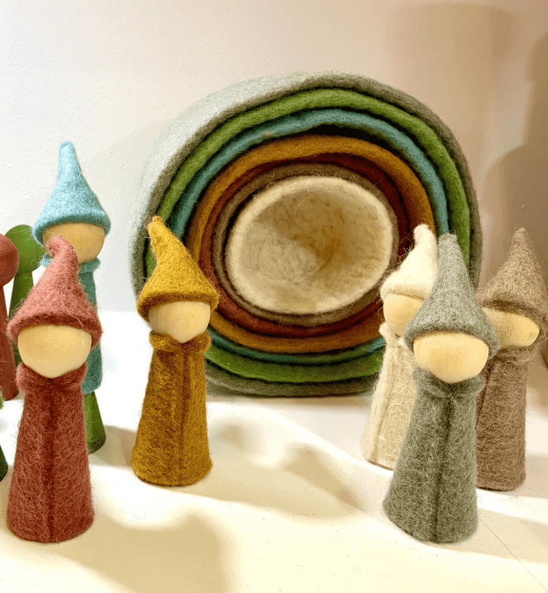 Papoose Toys - Earth Gnomes (7 Piece Set)