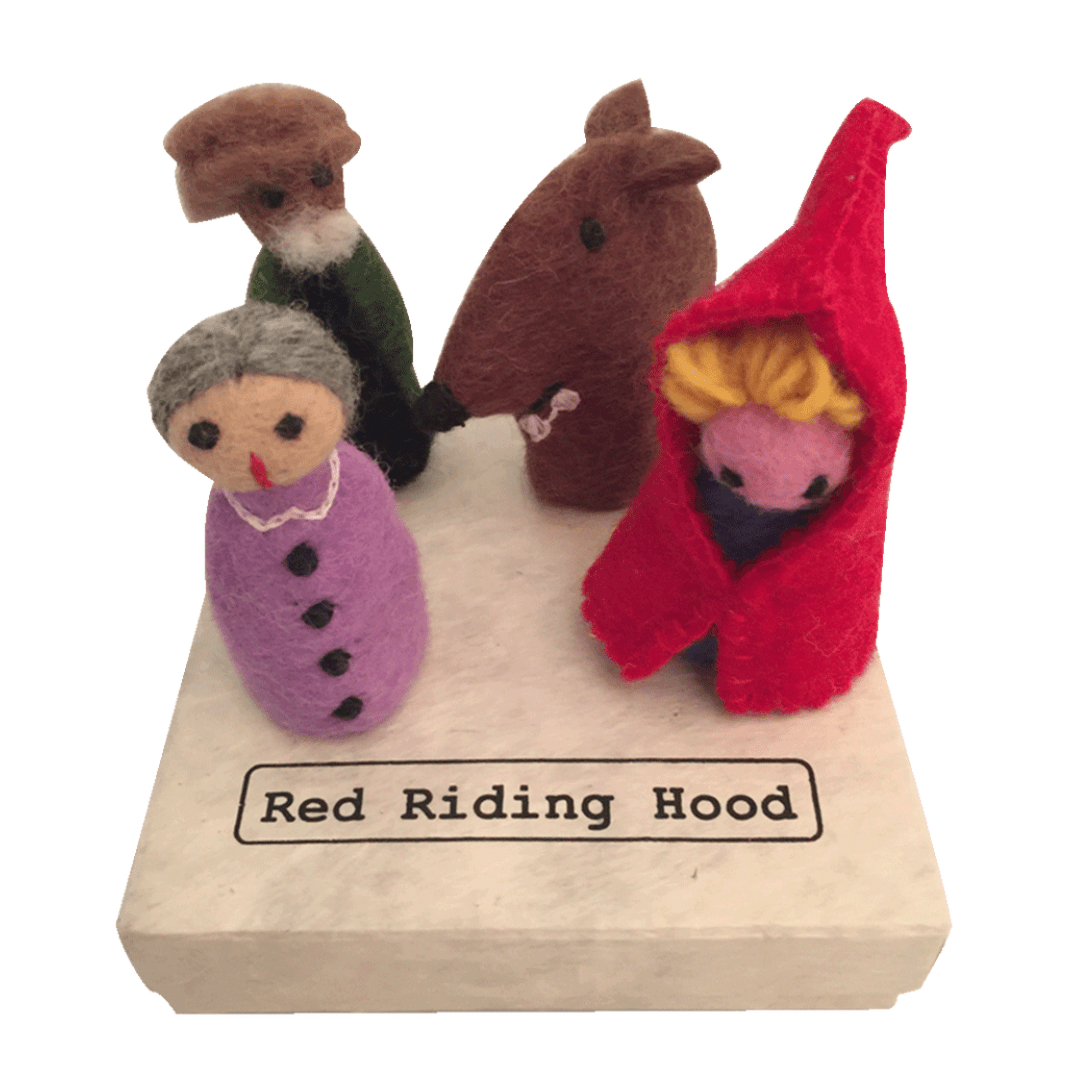 Papoose Toys - Red Ridinghood (4 Piece Set)