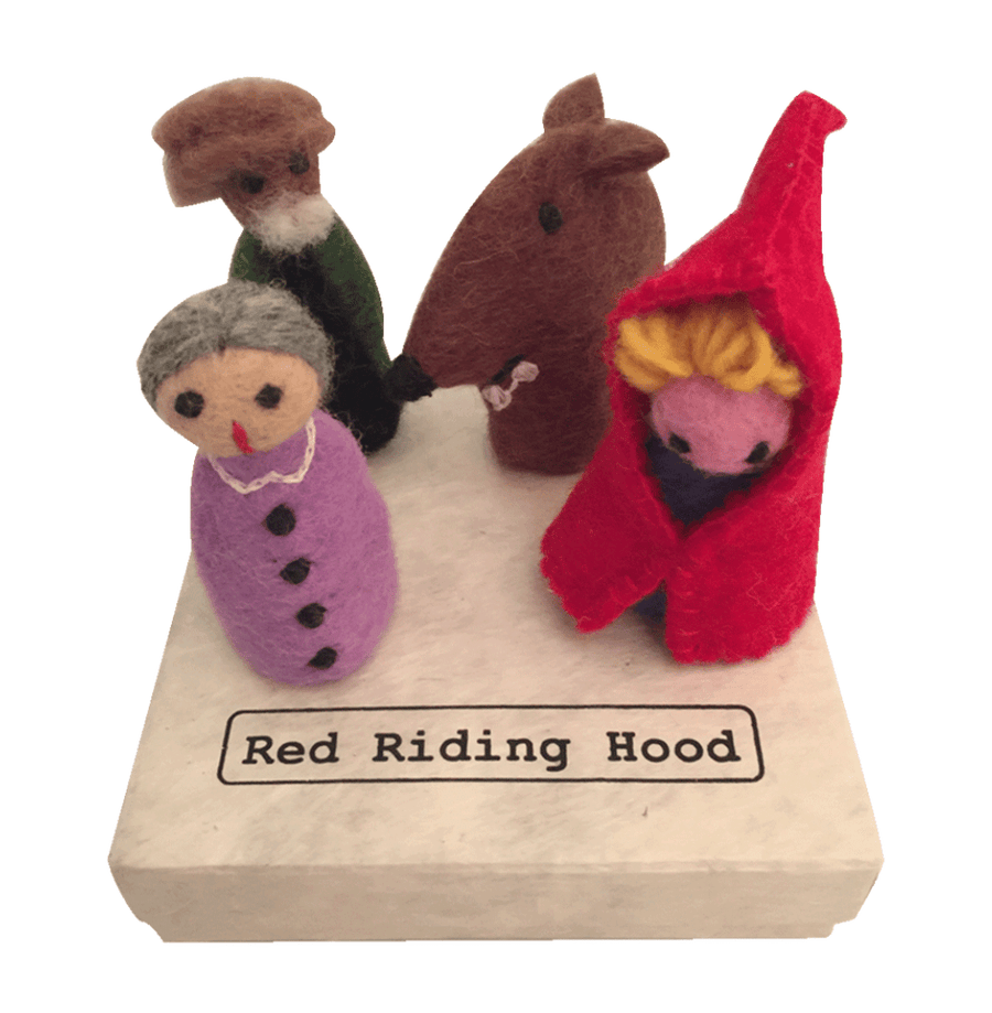 Papoose Toys - Red Ridinghood (4 Piece Set)