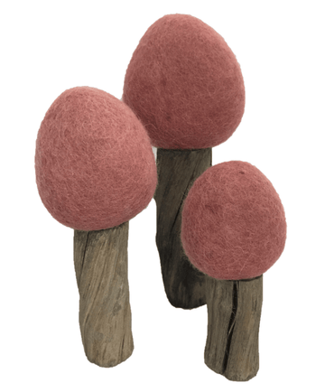 Papoose Toys - Earth Autumn Trees (3 Piece Set)