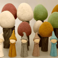 Papoose Toys - Earth Winter Trees (3 Piece Set)