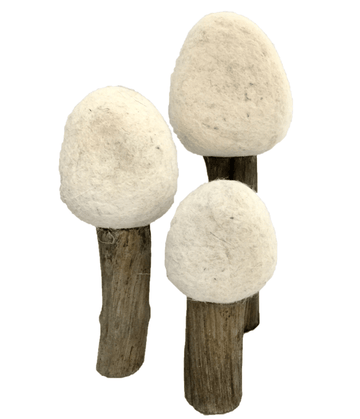 Papoose Toys - Earth Winter Trees (3 Piece Set)