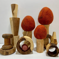 Papoose Toys - Autumn Trees (3 Piece Set)
