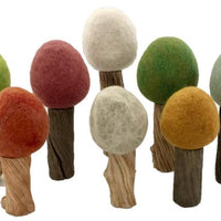 Papoose Toys - Autumn Trees (3 Piece Set)