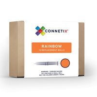 Connetix Tiles 12 Piece Rainbow Replacement Ball Pack